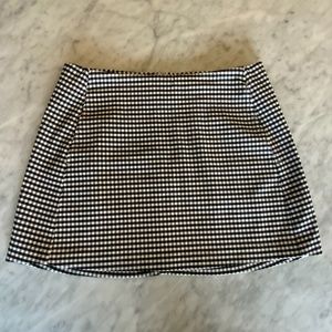 Urban Outfitters Black & White Check Skirt Size M